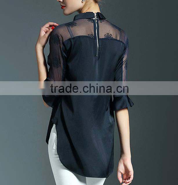 apparel manufacturers china apparel shirt stand-up collar shirt