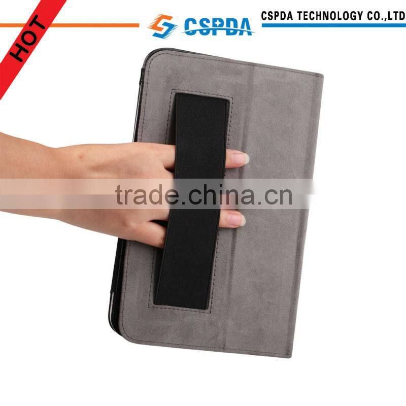 Factory price folio back stand leather case cover for Acer Iconia W3-810 Tablet