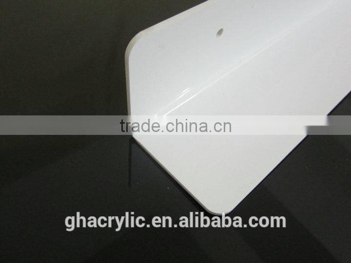 High quality acrylic corner protection strip,white acrylic Corner protection strip