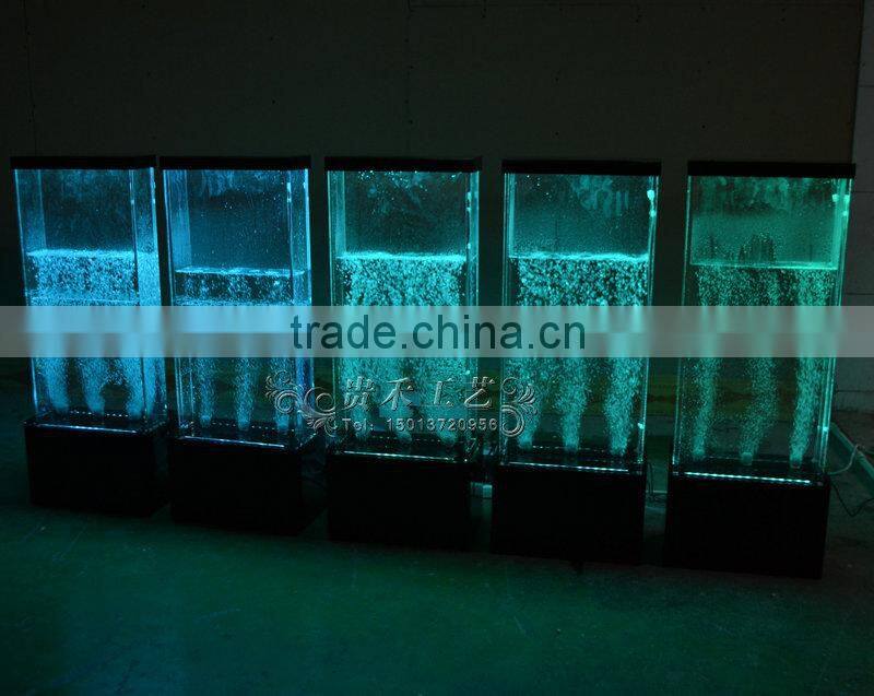 Home decoration small water screens with led