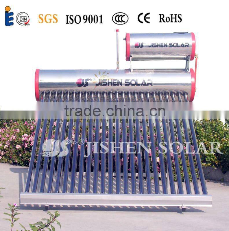 200L stainless steel water heater with 55mm thickness polyurethane foam for houshold