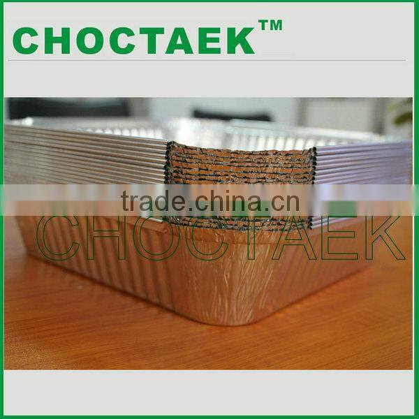 Disposable aluminum foil container(takeaway tray)