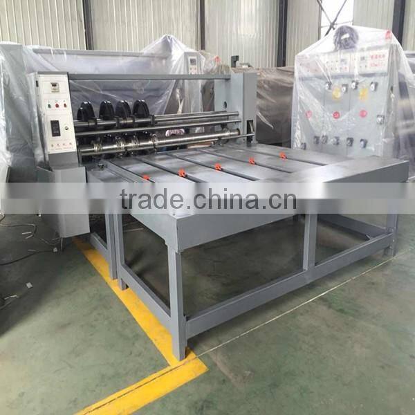 semi automatic slotter grooving equipment for corrugated paperboard