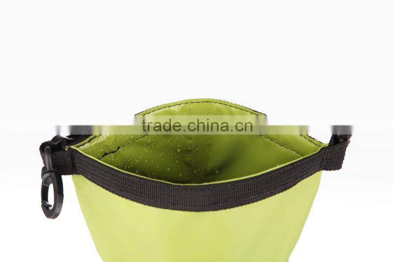 Outdoor 500D PVC tarpaulin sport boating small waterproof mesh dry bag