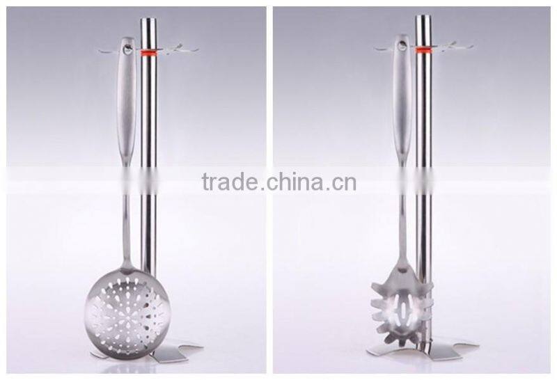 Top Choice Food Grade Material SS18/10 Satin Finish Kitchen Utensil Set