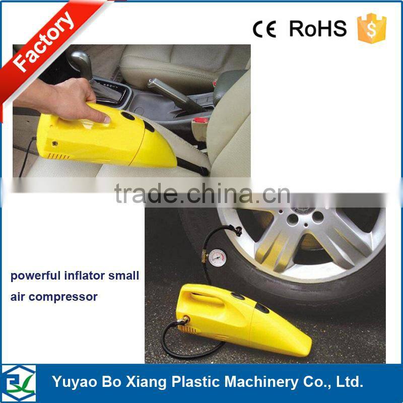 DC12V Dry&wet 90w/120w car vacuum cleaner with air pump/low price stock car vacuum cleaner