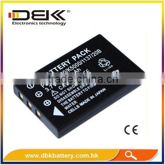 Wholesale Digital Camera Battery bank for KODAK KLIC-5000 K5000