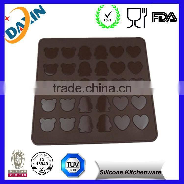 Hot selling multi-purpose silicone ice cream mold/chocolate molds