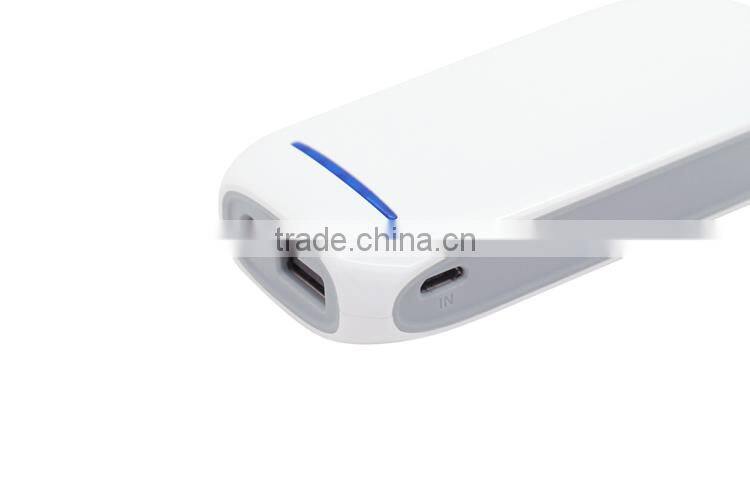 Brand New UV Finish Power Bank 4400mAh/5200mAh with LED Torch for Smart Phone