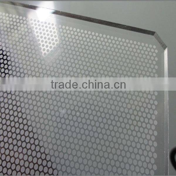 screen printing acrylic edge-lit Light Guide Panel