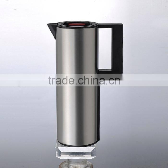 Patented 1000ml plastic thermo insulation vacuum coffee pitcher