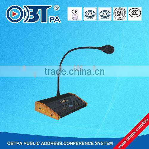 conference table microphone/ microphone with prelude/paging microphone