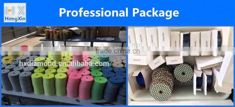 good quality low price polishing tools diamond wet polishing pad for Terrazzo and limestone
