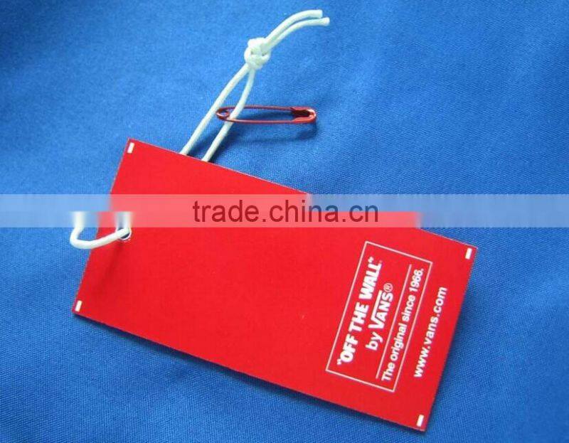 folded hole punch hang tag (M-HT091)