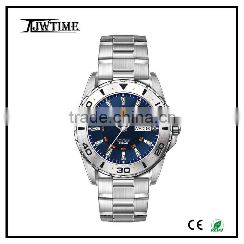 china supplier relojes fashion stainless steel watch,quartz watch hot new products for 2016 dive watches for men