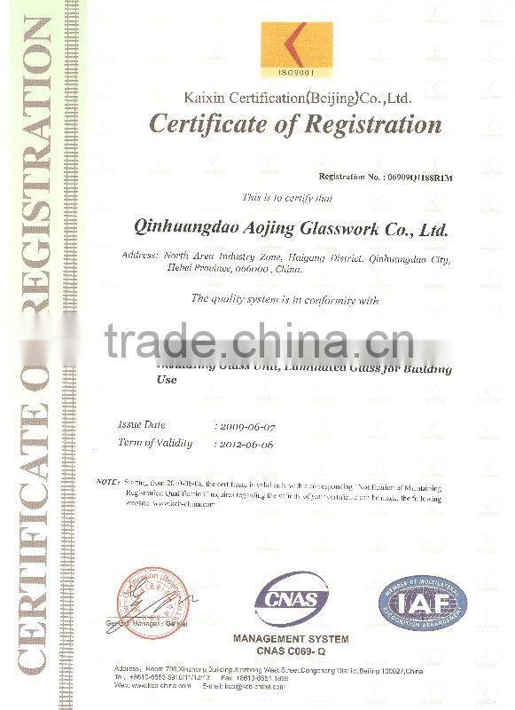 fire resistant glass