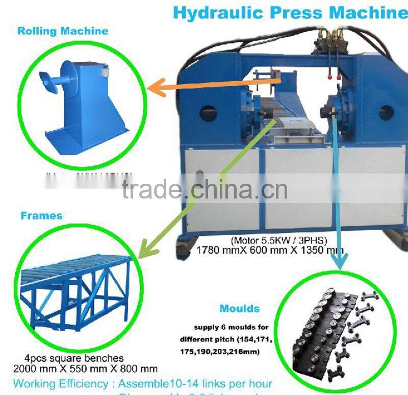 Sell manual press machine for excavator