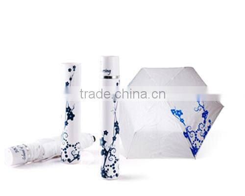 2014 new creative products promotion gift rose bottle umbrella