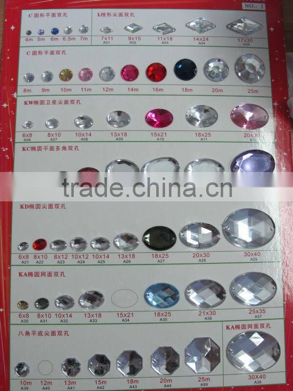 see green color acrylic Lead Free Nickle Free Apex Acrylic Claw Stone