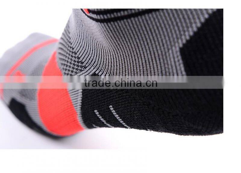 custom digital sublimation print white basketball socks