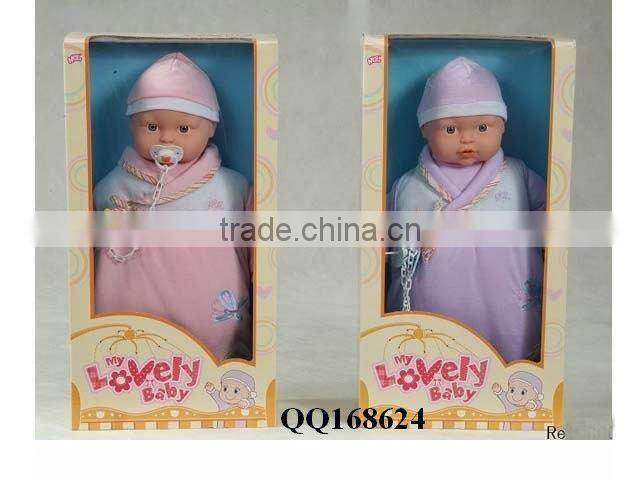 12 inch lovely baby doll-boy&girl
