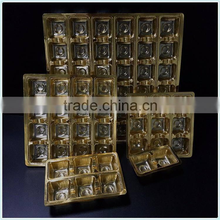 Plastic food blister packaging