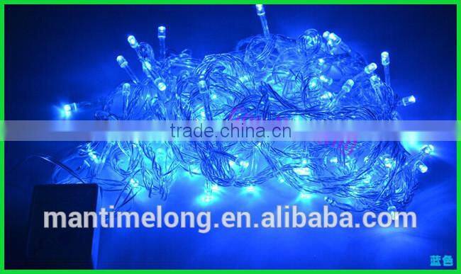 10m 100 led colorful light festival light