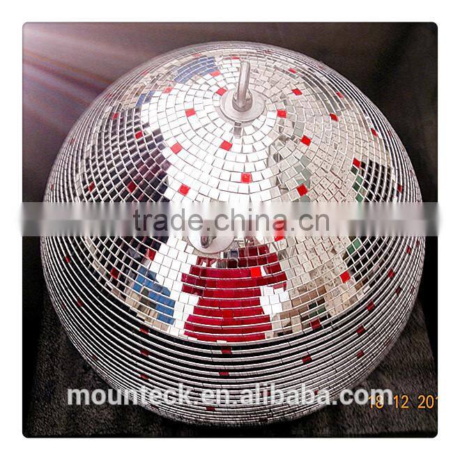 Large outdoor Christmas lights balls 80'' 200cm Mirror Ball glass effect stage club dj party light mirror ball