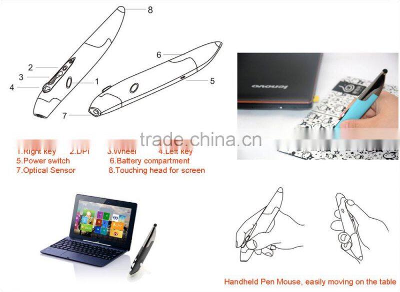 Innovative Electrical Stationary Stylus Pen For Pad/Tablet/Laptop Portable Mouse