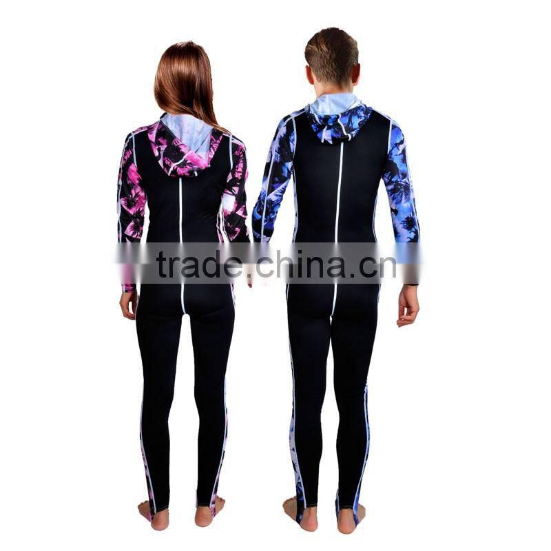 Lycra Long sleeve spandex rash guards C1601