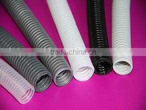 Plastic PP PE PVC PA corrugated pipe plant machinery