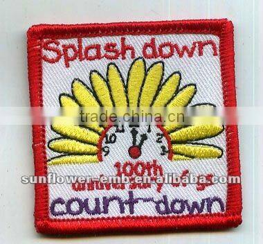 Embroidery club patch