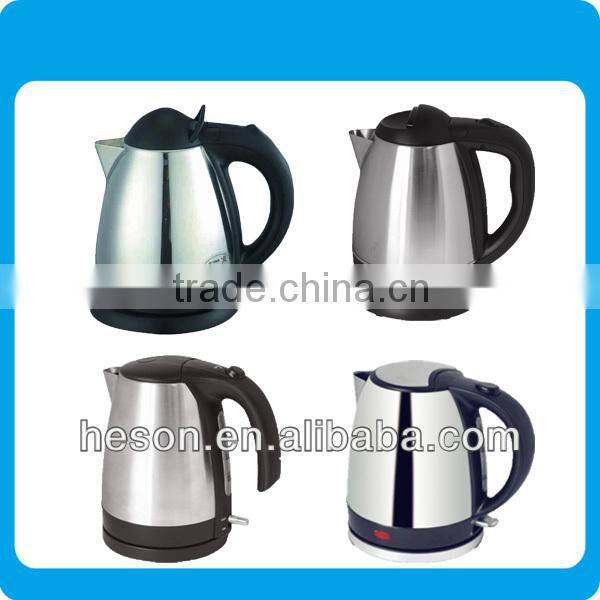 hotel products stainless steel electric tea kettle 1.2L manufacturer