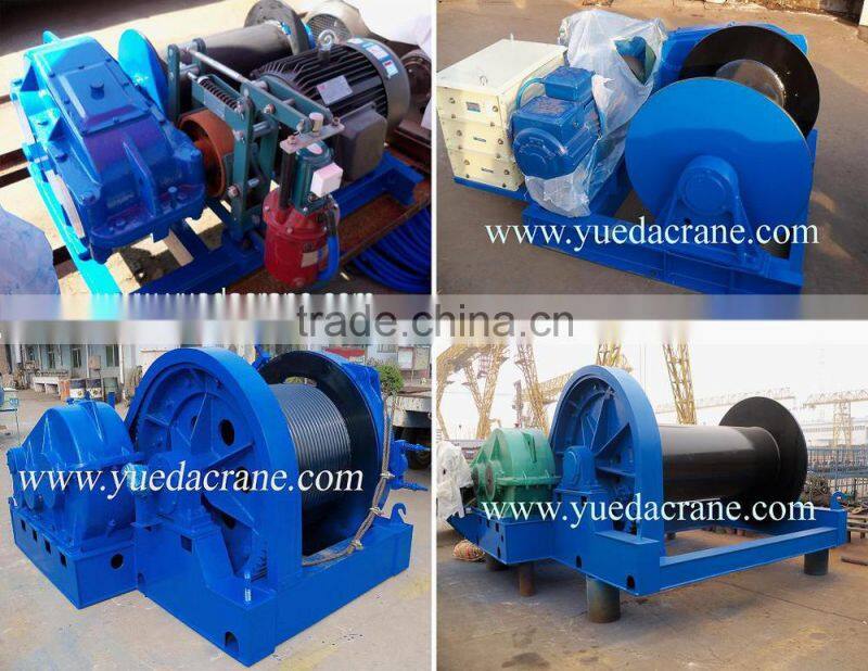 JM Model 1~65ton Drum Hydraulic Electric Winch