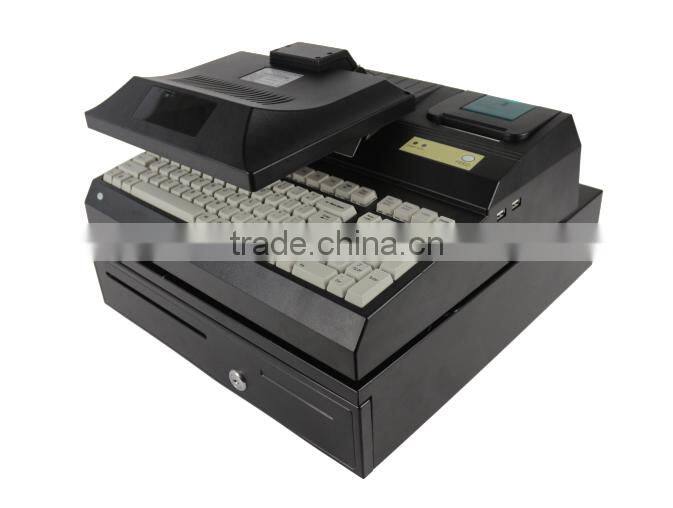 built in receipt printer POS Machine/brand new keyboard POS System