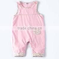 Autum new design baby grows rompers plain baby rompers printed toddler baby clothes