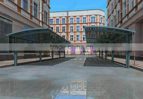 Newest customized single carports with aluminum frame
