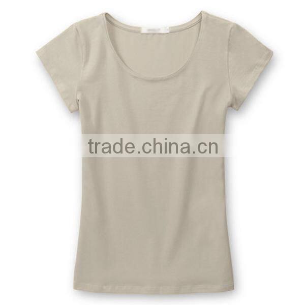 Light blank white shirt , good hand feeling tee shirt , white tee shirts wholesale alibaba (lyt03000121)