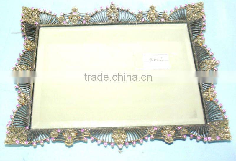 Top quality! Decorative metal tray,for fruit service,wholesale and retail