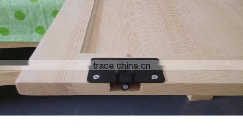 Imported pine wood two-door wardrobe,back panel with wood veneerveneer