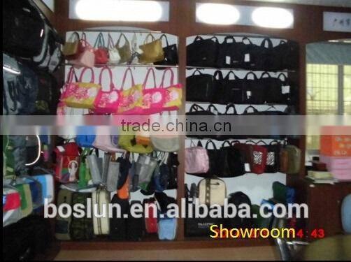 Zipper multifunction pu leather caculator business manager portfolio folder