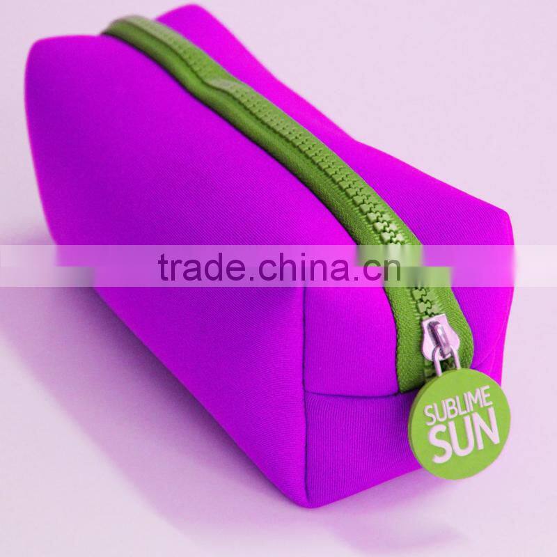 Neoprene promotional gift pencil bag/Promotional pen bag