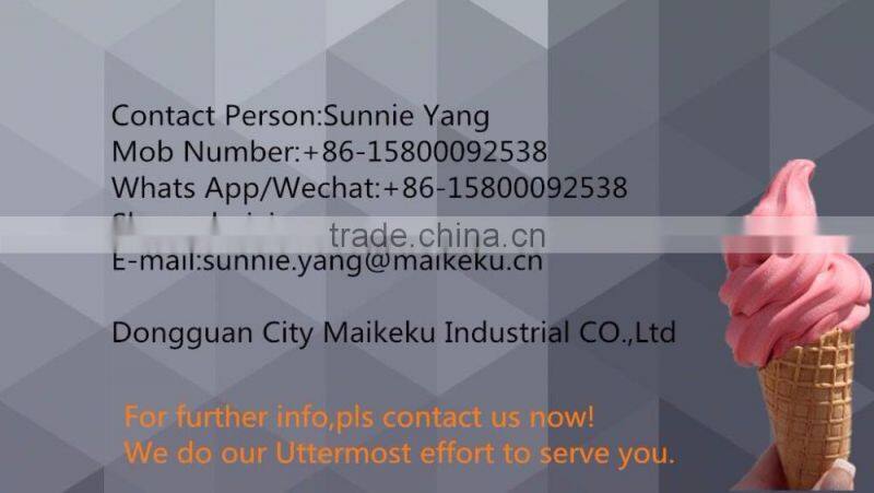 China Countertop Commercial Hard Ice Cream Machine factory price 80L 004