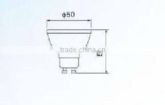 2013 NingBo 3W GU10 Dimmable Lamp with 5630 SMD LED