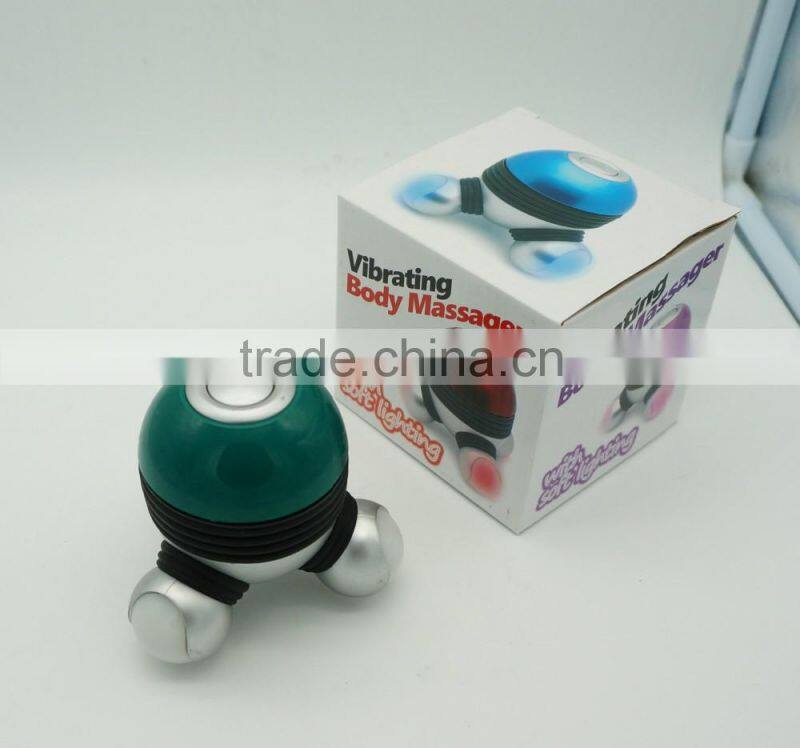 Hot sell battery operated vibrating mini massager electric LY-617B