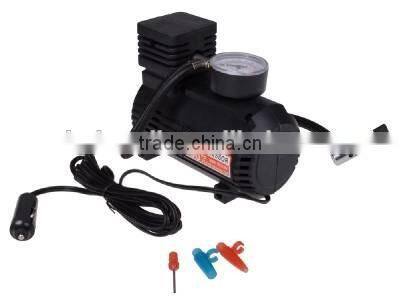 Factory outlet 12V mini car air compressor,12V portable mini air compressor,19MM*1 cylinder 250/300 psi silent air compressor