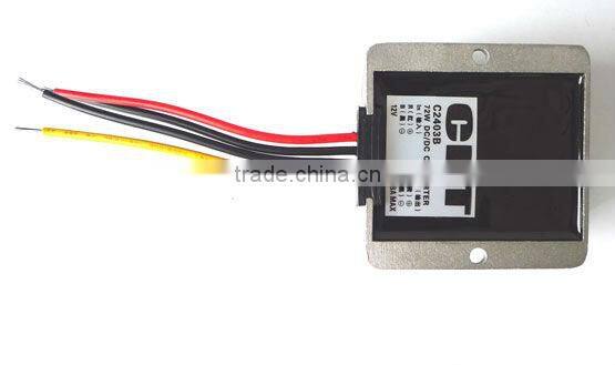 DC-DC Step-up Convertor Module car Electronics Adapter DC 12V to 24V 3A 72W