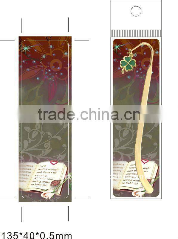 heart shaped angel wing charms metal bookmark for Wedding souvenirs, gifts and premium