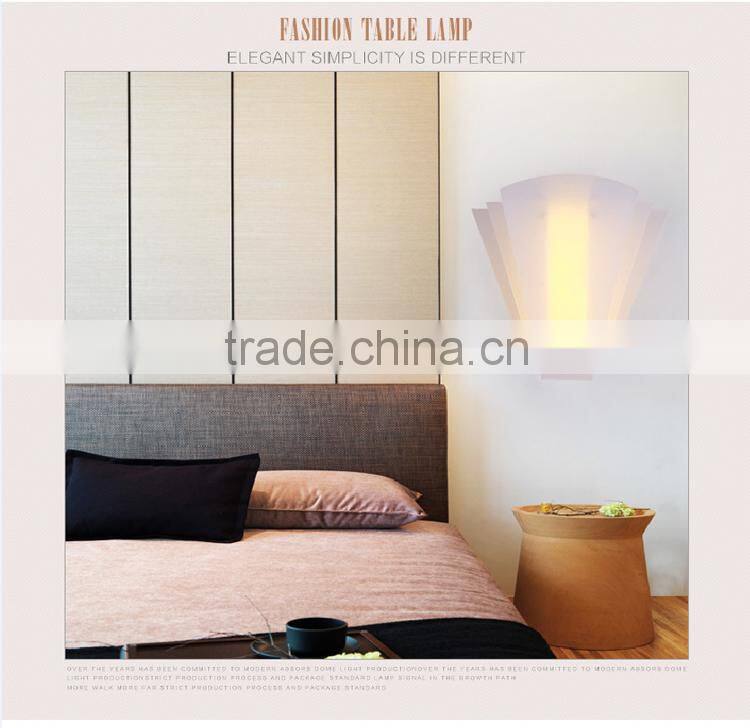 Jeveya 12W Warm White Bedroom Wall Lights SMD5730 Acrylic Wall Lamps