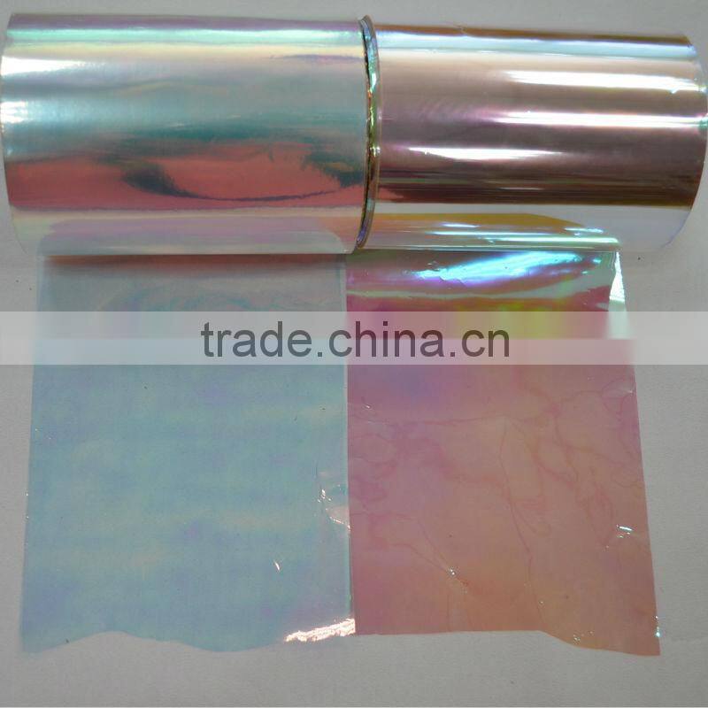 Attractive Blue Light Polyester Rainbow Film
